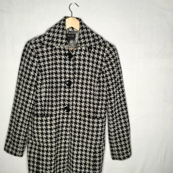Focus 2000 Hound’s Tooth Lined Coat - Picture 2 of 10